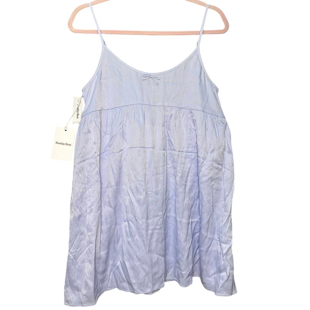 Aritzia Sunday Best Dainty Dress 105816 Dusk Blue Size Small Vacation Summer